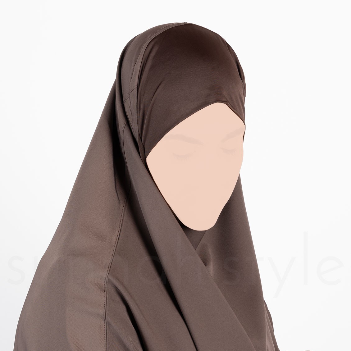 Sunnah Style Signature Jilbab Top Thigh Length Mink